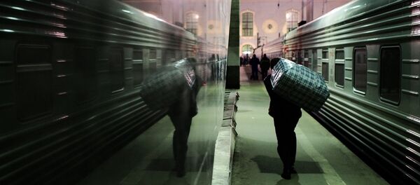 Железнодорожный вокзал Москвы - Sputnik Беларусь