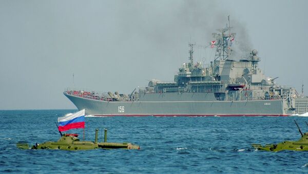 Большой десантный корабль Черноморского флота - Sputnik Беларусь