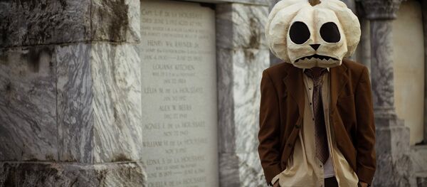 Маска Джека на Хэллоуин Маска Джека на Хэллоуин - Sputnik Беларусь