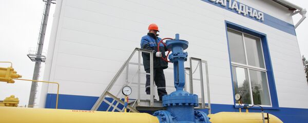Запуск ГРС Западная ОАО Газпром в Беларуси. Архивное фото - Sputnik Беларусь