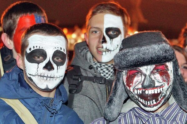 Хэллоуин на минских улицах - Sputnik Беларусь