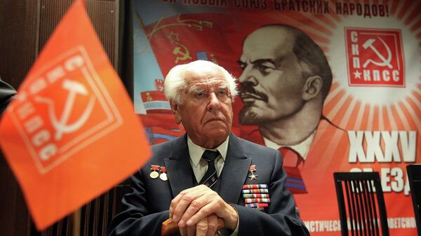 Бывший первый секретарь ЦК КП Белоруссии, Герой социалистического труда Николай Слюньков - Sputnik Беларусь