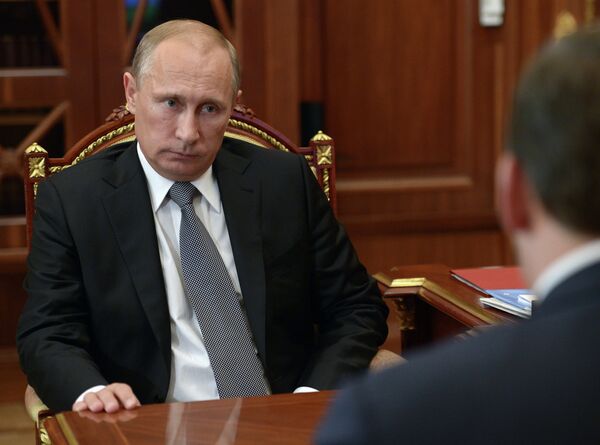 Президент России  В. Путин. Архивное фото - Sputnik Беларусь
