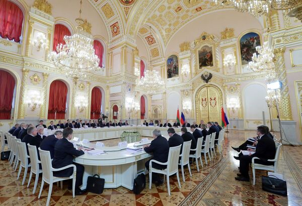 Заседание Высшего Государственного Совета Союзного государства, архивное фото - Sputnik Беларусь