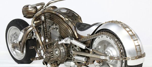 Кастом-мотоцикл Терминатор - Sputnik Беларусь