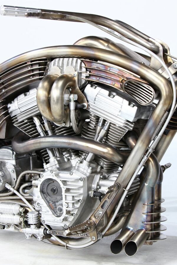 У мотоцикла - 1,5 л мотор Harley-Davidson - Sputnik Беларусь