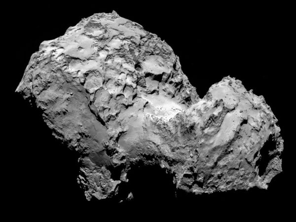 Комета Чурюмова - Герасименко, фото зонда Розетта - Sputnik Беларусь