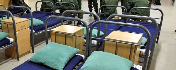 В казарме 2-й инженерной ордена Красной Звезды бригады - Sputnik Беларусь