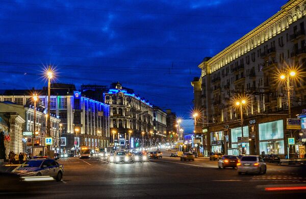 Тверская улица в Москве, архивное фото - Sputnik Беларусь