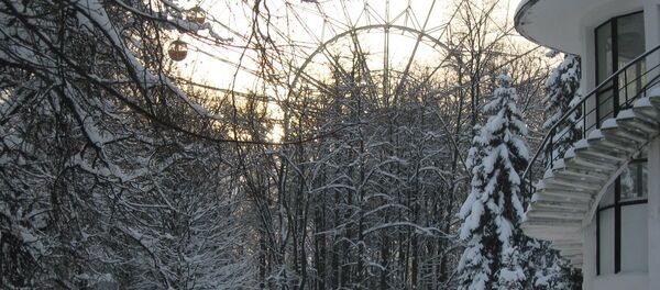 Зима в Минске, парк Горького Зима в Минске, парк Горького - Sputnik Беларусь