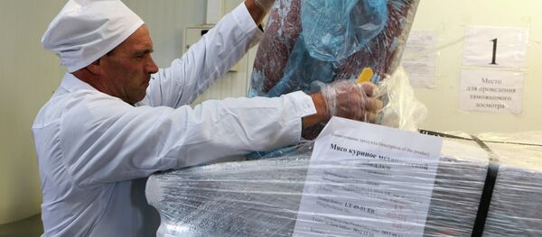 Работа Россельхознадзора на таможне - Sputnik Беларусь