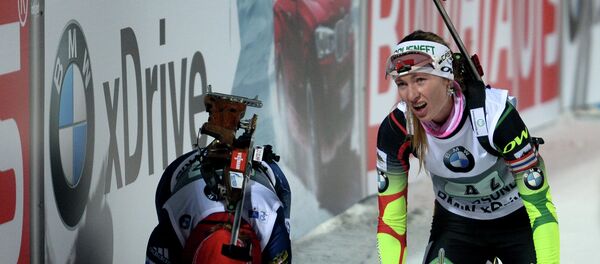 Биатлон. I этап Кубка мира. Смешанная эстафета - Sputnik Беларусь