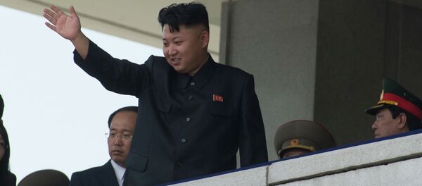 Первый секретарь Центрального комитета Трудовой партии Кореи Ким Чен Ын, архивное фото Первый секретарь Центрального комитета Трудовой партии Кореи Ким Чен Ын, архивное фото - Sputnik Беларусь