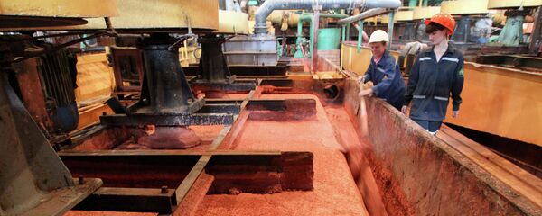 Работа предприятия Беларуськалий Работа предприятия Беларуськалий - Sputnik Беларусь