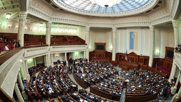 Заседание Верховной рады Украины - Sputnik Беларусь