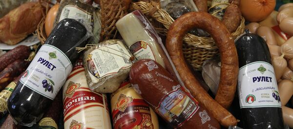 Продукция Брестского мясокомбината, архивное фото - Sputnik Беларусь