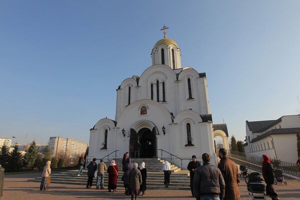 Приход храма иконы Божией Матери Всех скорбящих Радость - Sputnik Беларусь