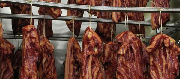 Продукция белорусских мясоперерабатывающих предприятий Продукция белорусских мясоперерабатывающих предприятий - Sputnik Беларусь