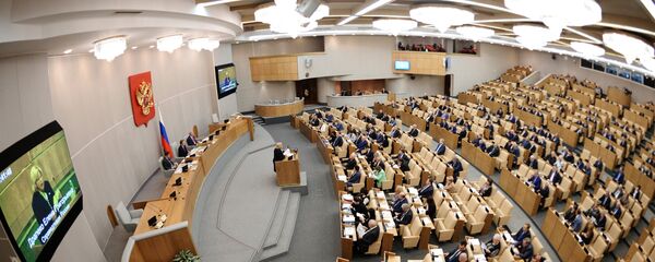 Пленарное заседание Госдумы РФ, архивное фото - Sputnik Беларусь