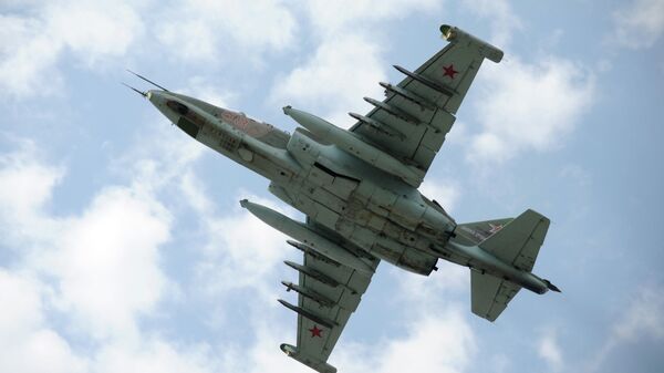 Штурмовик Су-25, архивное фото - Sputnik Беларусь
