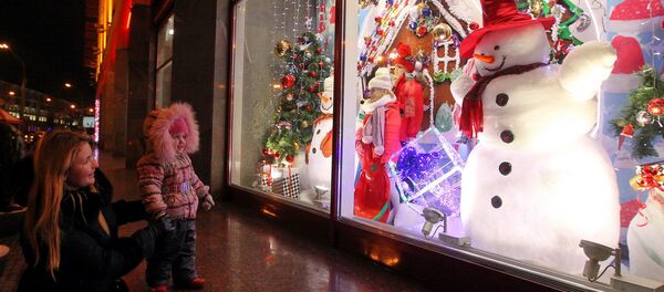 Навагоднія вітрыны - Sputnik Беларусь