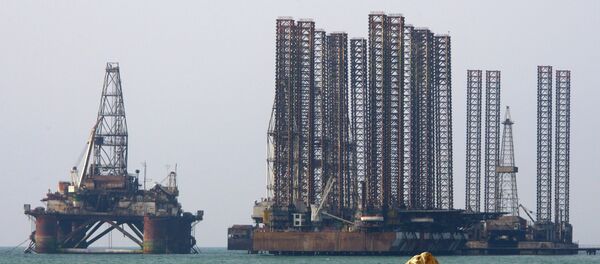 Нефтяные платформы   - Sputnik Беларусь