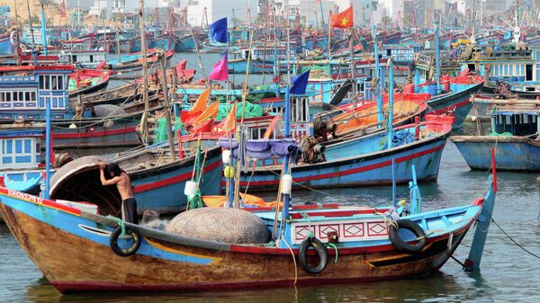 Рыбацкая деревня в пригороде Нячанга - Sputnik Беларусь