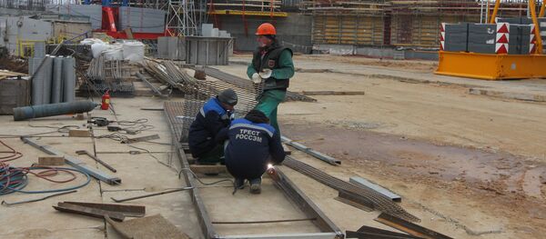 Строительство БелАЭС - Sputnik Беларусь