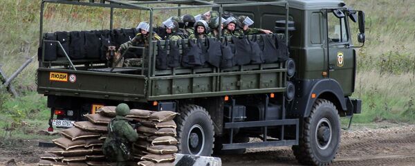 Учения вооруженных сил России и Беларуси  Запад-2013 - Sputnik Беларусь