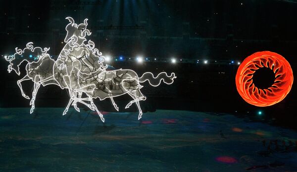 Церемония открытия XXII зимних Олимпийских игр - Sputnik Беларусь