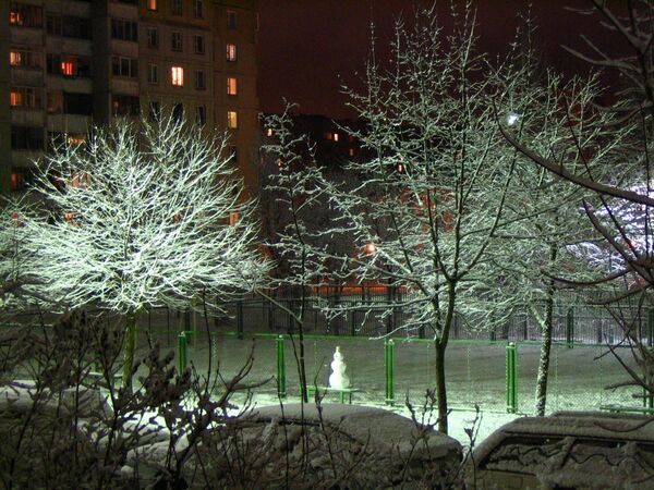 Снег в Минске, архивное фото - Sputnik Беларусь