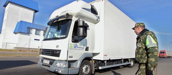 На белорусской границе, архивное фото - Sputnik Беларусь