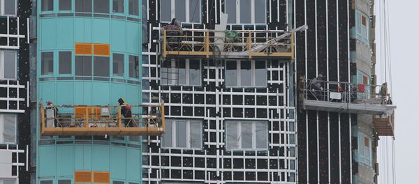 Стройка в Минске - Sputnik Беларусь