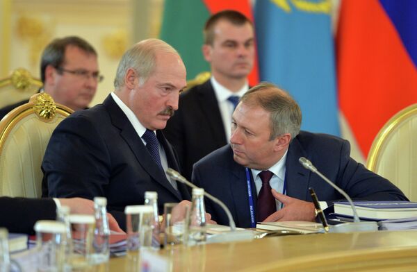 Президент Беларуси Александр Лукашенко на заседании Совета коллективной безопасности ОДКБ - Sputnik Беларусь