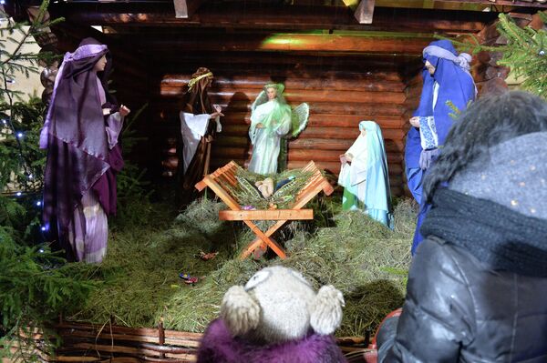 Рождественские ясли Рождественские ясли - Sputnik Беларусь