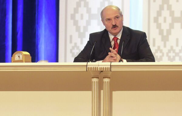 Первая после выборов пресс-конференция Александра Лукашенко - Sputnik Беларусь