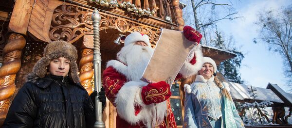 Резиденция Деда Мороза в Беловежской пуще - Sputnik Беларусь