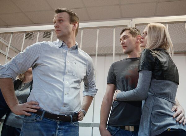 Оглашение приговора братьям Навальным в Замоскворецком суде - Sputnik Беларусь