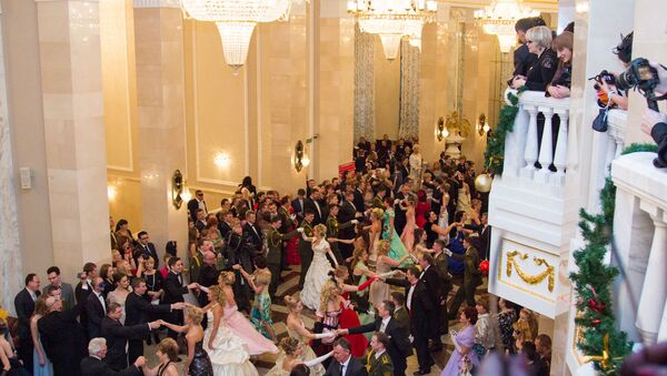 Большой новогодний бал в Национальном театре оперы и балета, архивное фото - Sputnik Беларусь