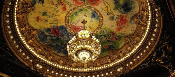 Роспись потолка Оперы Гарнье работы Марка Шагала - Sputnik Беларусь