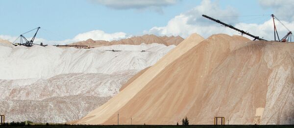 Работа предприятия Беларуськалий, архивное фото - Sputnik Беларусь