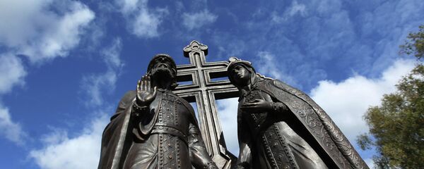 Памятник Петру и Февронии - Sputnik Беларусь