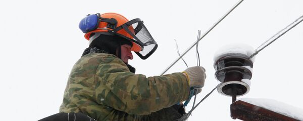 Ремонт высоковольтной линии - Sputnik Беларусь