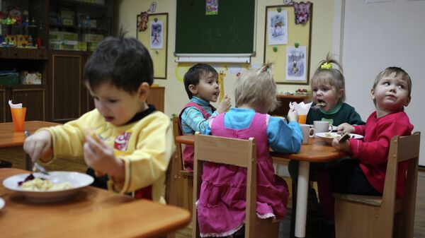 Дети в группе, архивное фото - Sputnik Беларусь