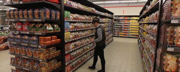 В белорусском гипермаркете - Sputnik Беларусь