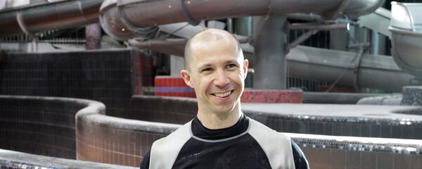 Дмитрий Дащинский провел первое испытание трамплина Центра фристайла - Sputnik Беларусь