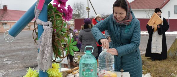 Крещение Господне в Беларуси - Sputnik Беларусь