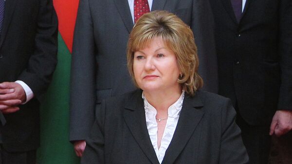 Министр информации Беларуси Лилия Ананич, архивное фото - Sputnik Беларусь