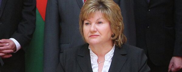 Министр информации Беларуси Лилия Ананич, архивное фото - Sputnik Беларусь