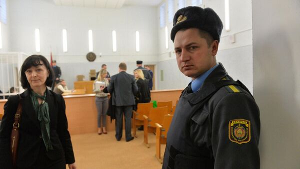 Перед началом суда по делу об убийстве Юлии Соломатиной - Sputnik Беларусь